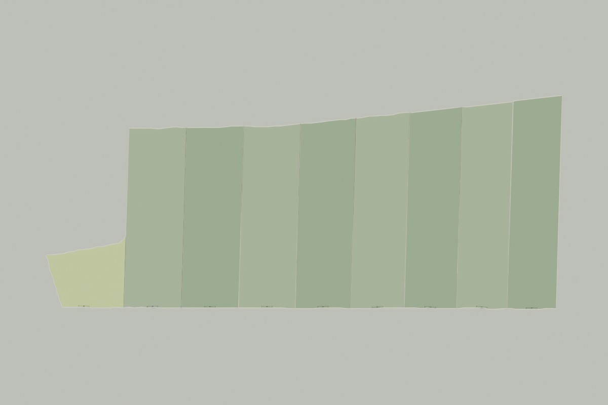 Plot 9 highlighted · Blender model for Commercial letting areas
